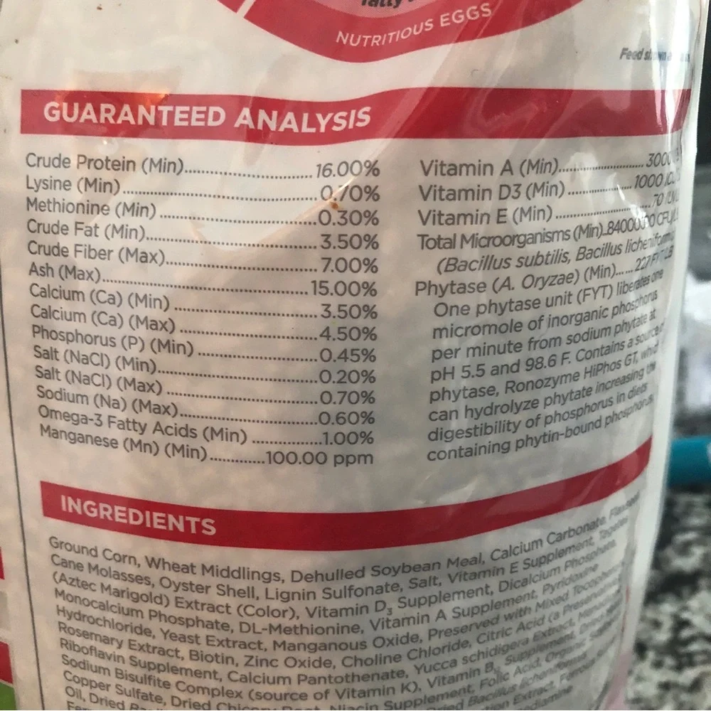 NWT PURINA LAYENA+ Omega3 Layer Pellets Optimum nutrition poultry feed New